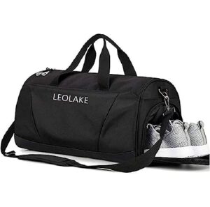 sports gym bag with wet pocket & shoes compartment for women & men