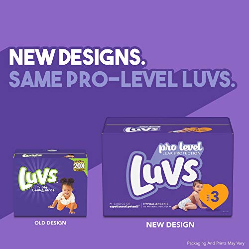 Luvs Pro Level Leak Protection Diapers Size 5 19 Count