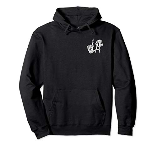 Los Angeles Hand Sign Hoodie Skeleton