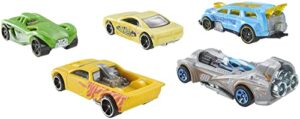 hot wheels set of 5 color shifters cars or trucks in 1:64 scale, color change toy vehicles (styles may vary) (amazon exclusive)