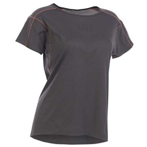 ultimate direction womens ultralight running t-shirt, basalt, x-small