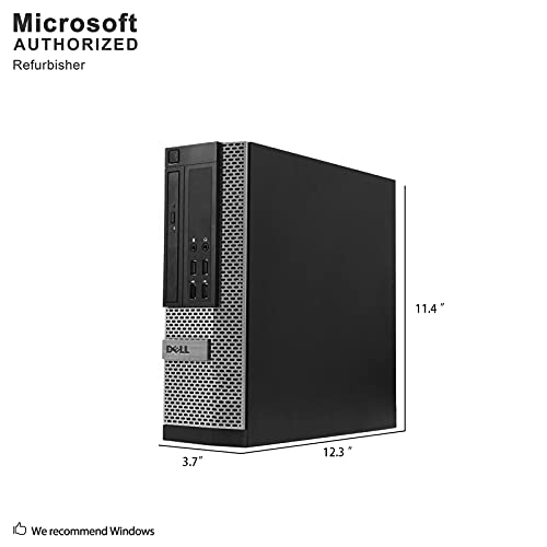 Dell Optiplex 9020 SFF High Performance Desktop Computer, Intel Core i7-4790 up to 4.0GHz, 16GB RAM, 960GB SSD, Windows 10 Pro, USB WiFi Adapter, (Renewed)