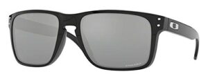 oakley holbrook xl oo9417 941716 59m polished black/prizm black sunglasses for men+bundle accessory leash kit + bundle with designer iwear care kit