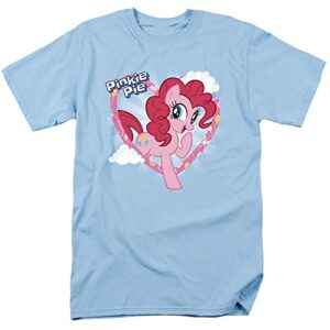 my little pony t-shirt pinkie pie light blue tee, 3xl