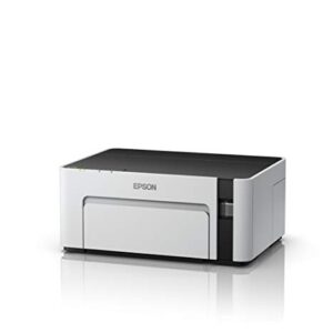 Epson EcoTank ET-M2170 Wireless Monochrome All-in-One Supertank Printer with Ethernet PLUS 2 Years of Unlimited Ink*,White