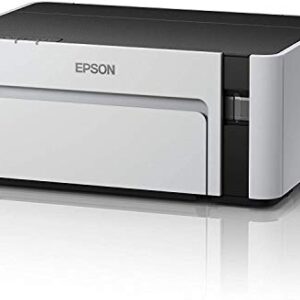 Epson EcoTank ET-M2170 Wireless Monochrome All-in-One Supertank Printer with Ethernet PLUS 2 Years of Unlimited Ink*,White