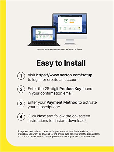 Norton AntiVirus Plus 2023 , Antivirus software for 1 Device with Auto-Renewal - Includes Password Manager, Smart Firewall and PC Cloud Backup [Download]