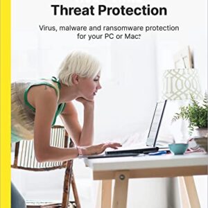 Norton AntiVirus Plus 2023 , Antivirus software for 1 Device with Auto-Renewal - Includes Password Manager, Smart Firewall and PC Cloud Backup [Download]