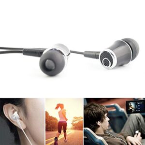 VANTIYAUS in-Ear Earbud Headphones,Earphone for Kindle Fire, Galaxy S8+, Note 8, Fire HD 8 HD 10, Voyage, Oasis eReaders Earbuds Microphone Phone -Ergonomic Comfort-Fit (Black)