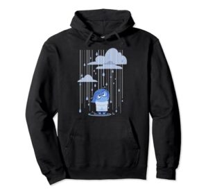 disney pixar inside out sad rain graphic hoodie pullover hoodie