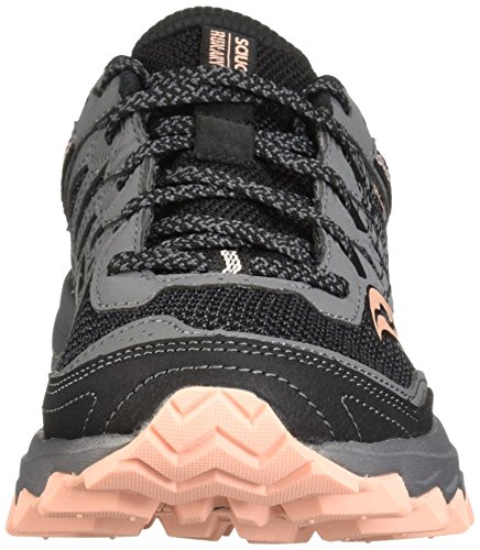 Saucony Women's Grid Excursion TR12 Sneaker, Grey/Peach, 8 Wide