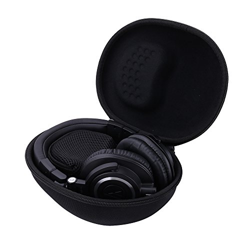 Aenllosi Hard Carrying Case Replacement for Audio-Technica ATH-M20x/M30x/M40x/M50x/M60x Professional Studio Monitor Headphones