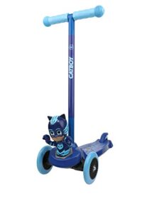 self balancing scooter - toddler & kids scooter, 3 wheel platform, foot activated brake, 75 lbs weight limit, for ages 3 and up