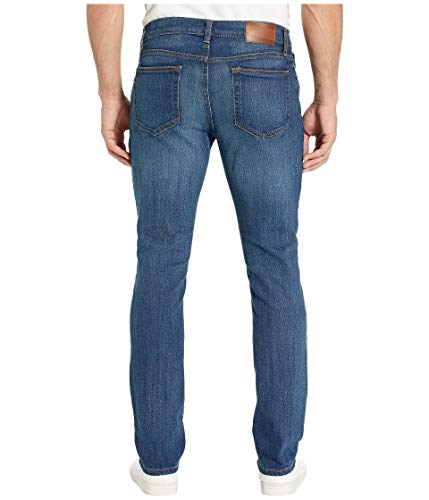 Tommy Hilfiger mens Thd Straight Fit Jeans, Dark Wash, 34W x 32L US