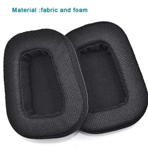 G933 G935 Ear Pads - defean Replacement Ear Cushion Earpads and Headband Compatible with Logitech G933 G935 G633 / g 933 g 935 g 633 Artemis Headphones (Fabric Ear Pads +Headband)