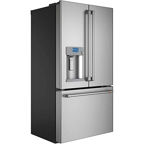 Cafe CYE22TP2MS1 22.2 cu. ft. Smart French Door Refrigerator in Stainless Steel, Counter Depth and ENERGY STAR