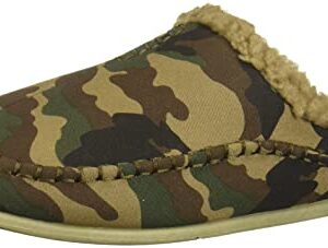 Deer Stags Kids' Lil Nordic Canvas Slipper in Camo / 7 Big Kid