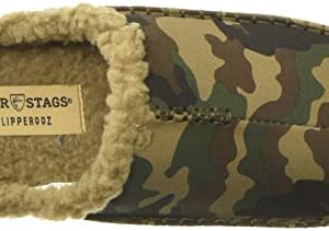 Deer Stags Kids' Lil Nordic Canvas Slipper in Camo / 7 Big Kid