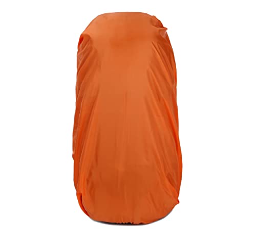 Esup Hiking Backpack, 50L Multipurpose Camping Backpack with rain cover 45l+5l (Orange)