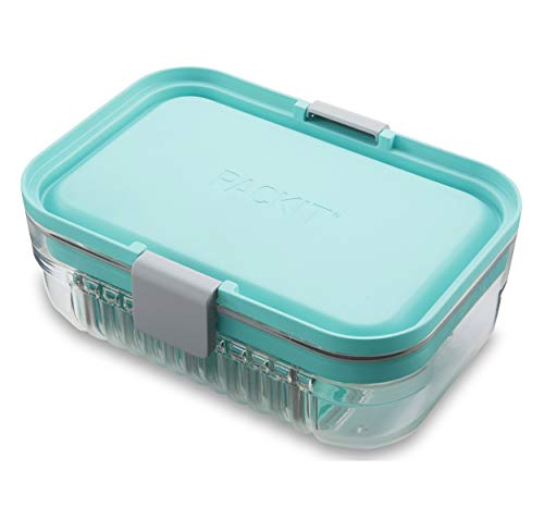 PackIt Mod Lunch Bento Food Storage Container, Mint Green