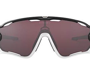 Oakley Men's OO9290 Jawbreaker Rectangular Sunglasses, Matte Black/Prizm Road Black, 31 mm