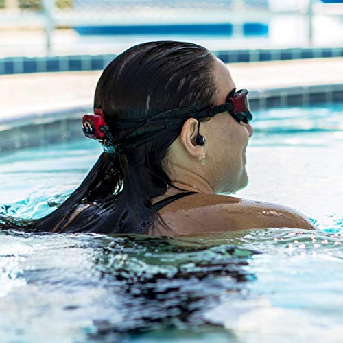 Swimbuds Flip Waterproof Short-Cord Headphones (Upgraded Cord)