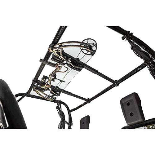 Kolpin UTV Overhead in-CAB Gun & Bow Rack (20079), Black