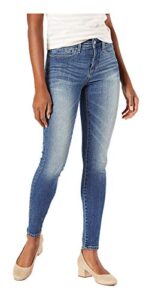 signature by levi strauss & co. gold label women's totally shaping skinny jeans, cape town, 6 medium