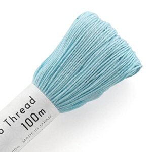 olympus sashiko large skein 111yds thread, blue