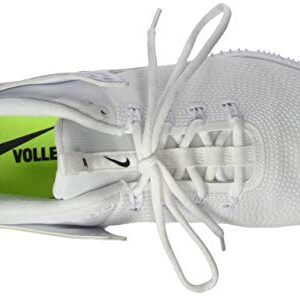 Nike Men's Volleyball Shoes, White, 10 UK