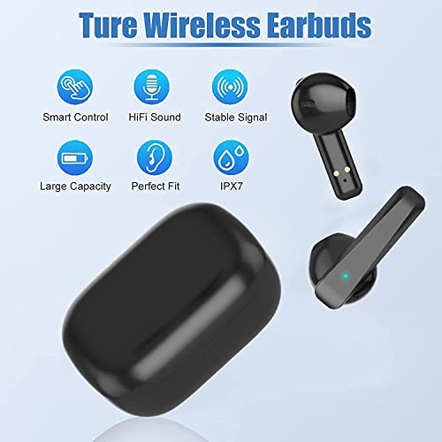 Wireless Earbuds,Bluetooth 5.3 Ear Buds Stereo Bass,Bluetooth Headphones in Ear Noise Cancelling Mic,IP7 Waterproof Earphones Sports Ear pods,Air Buds Pro 32H Playtime for iPhone/Android/Samsung