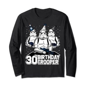 Star Wars Stormtrooper Party Hats Trio 30th Birthday Trooper Long Sleeve T-Shirt