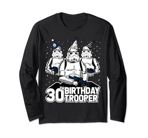 Star Wars Stormtrooper Party Hats Trio 30th Birthday Trooper Long Sleeve T-Shirt