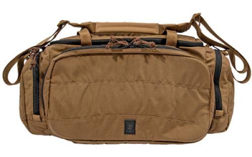 Grey Ghost Gear Range Bag, Coyote Brown, 500D Cordura Nylon, 9"x20"x7", 1,260 Total Cubic Inches