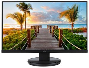 acer kb272hl bix 27" full hd (1920 x 1080) acer vision care va monitor with flicker-less, blue light filter and amd freesync technology (hdmi & vga port),black