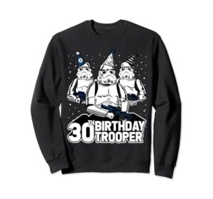 star wars stormtrooper party hats trio 30th birthday trooper sweatshirt