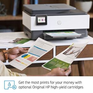 HP OfficeJet Pro 8025 All-in-One Wireless Color Printer, Smart Home Office Productivity, HP Instant Ink, Works with Alexa (1KR57A)