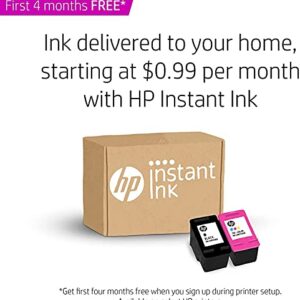 HP OfficeJet Pro 8025 All-in-One Wireless Color Printer, Smart Home Office Productivity, HP Instant Ink, Works with Alexa (1KR57A)