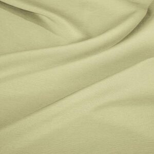 Empyrean Bedding 21” Extra Deep Pocket Fitted Sheet - Smart Blend of Luxury Soft Cool Bamboo and Microfiber - Ultra Soft and Silky - Machine Washable - 1 Piece Cal King Size - Sage Olive Green