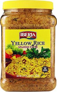 iberia spanish style yellow rice, 3.4 lbs.