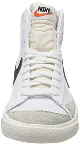 Nike Men's Basketball Shoes, White White Black 000, 8.5 UK