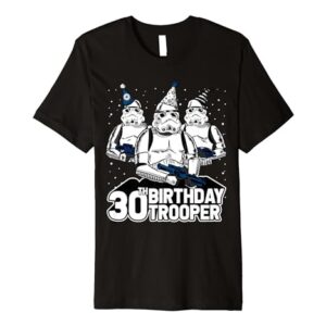 Star Wars Stormtrooper Party Hats Trio 30th Birthday Trooper Premium T-Shirt