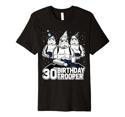 Star Wars Stormtrooper Party Hats Trio 30th Birthday Trooper Premium T-Shirt