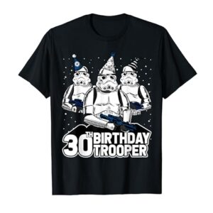 Star Wars Stormtrooper Party Hats Trio 30th Birthday Trooper T-Shirt