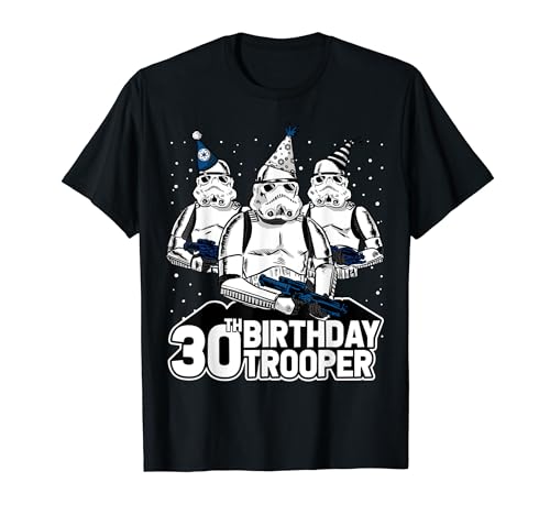 Star Wars Stormtrooper Party Hats Trio 30th Birthday Trooper T-Shirt