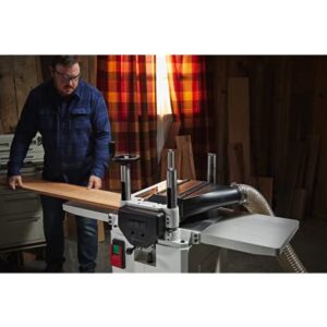 JET JWP-15BHH, 15-Inch Planer, Helical Cutterhead, 3HP, 1Ph 230V (722155)