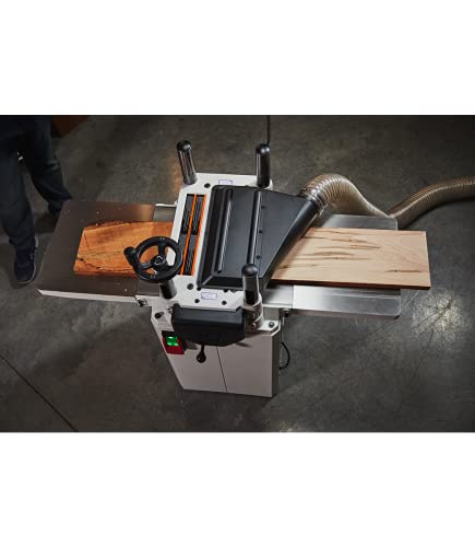 JET JWP-15BHH, 15-Inch Planer, Helical Cutterhead, 3HP, 1Ph 230V (722155)