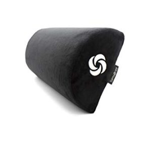 Samsonite - Half Moon Lumbar Support Pillow, Elevates Comfort, 100% Pure Memory Foam, Fits Most Seats