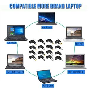Gonine 90W Universal Laptop Charger, 110-240V AC to DC 19V 19.5V 20V 18.5V 15V 16V AC Power Supply Adapter, Compatible with HP Dell Acer Asus Toshiba Gateway Lenovo Notebook.…