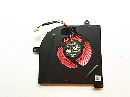 New CPU Cooling Fan for Msi GS63 GS63VR GS73 GS73VR GS62 MS-17B1 MS-17B2 MS-16K2 MS-16K3 Stealth Pro BS5005HS-U2F1 4WIRES